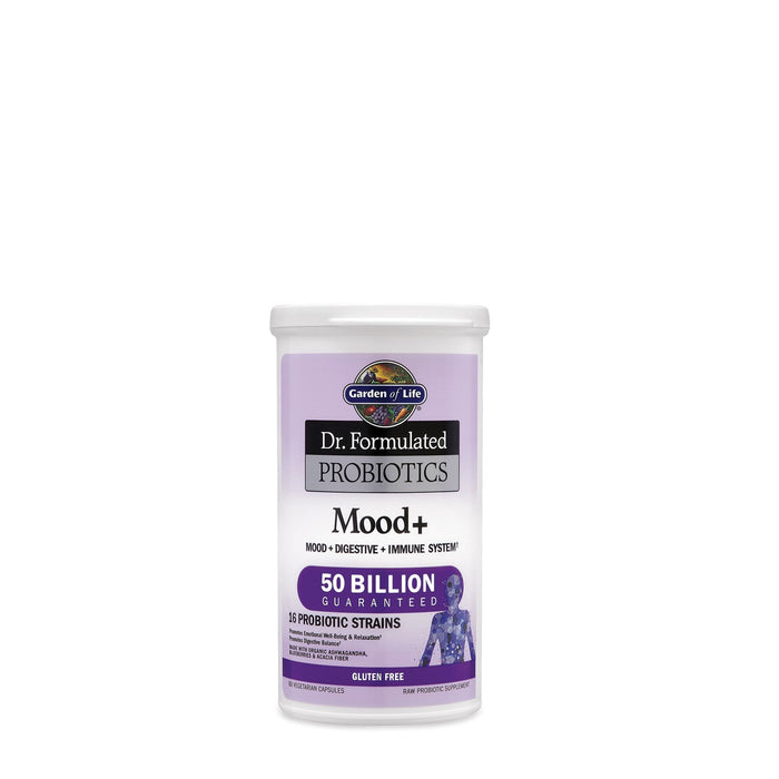 Garden of Life Dr. Formulated Probiotics Mood+ - 60 vcaps - Health and Wellbeing at MySupplementShop by Garden of Life