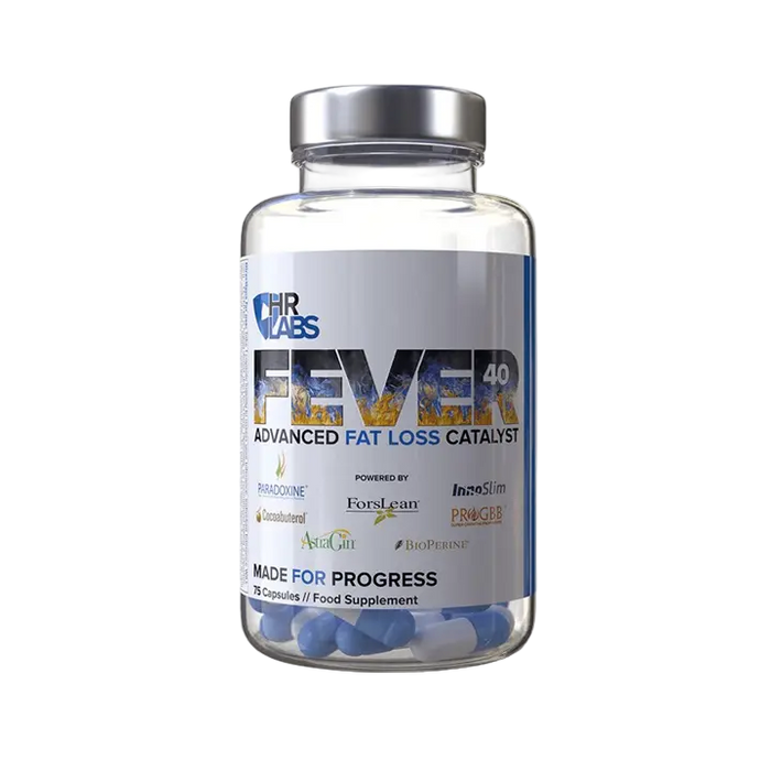 HR Labs Fever 40 75Caps Energy & Endurance ENE001