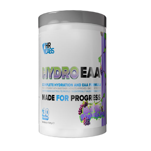 HR Labs HydroEAA 540g - Grape Bubbalicious - Electrolyte Replacements at MySupplementShop by HR Labs