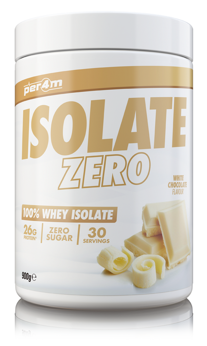 Per4m Isolate Zero | Zero Sugar Ultra Pure Whey Protein Iolate - White Chocolate - Whey Proteins at MySupplementShop by PER4M Nutrition