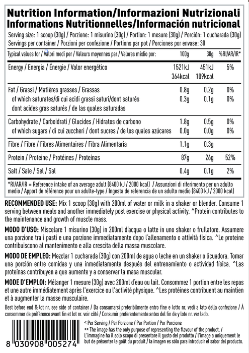 Per4m Isolate Zero | Zero Sugar Ultra Pure Whey Protein Iolate