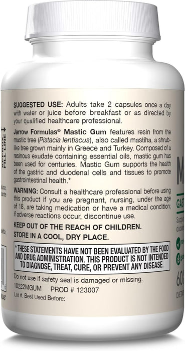 Jarrow Formulas Mastic Gum - 60 vcaps - Health and Wellbeing at MySupplementShop by Jarrow Formulas