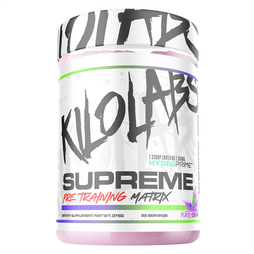 Kilo Labs Supreme Pre-Workout 367g Purple Drank | Premium Sports Supplements at MySupplementShop.co.uk