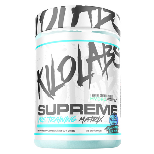 Kilo Labs Supreme Pre-Workout 367g Blueberry Yum Yum | Premium Sports Supplements at MySupplementShop.co.uk