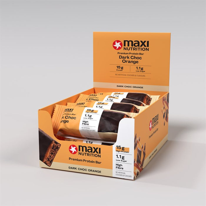 Maxi Nutrition Premium Protein Bars - 12 x 45g Pack