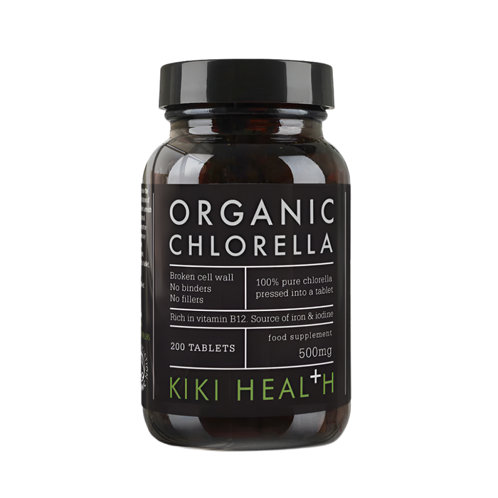 Kiki Health Organic Chlorella Tablets 200 Tablets