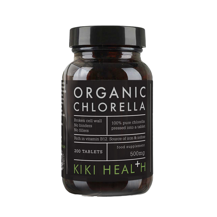 Kiki Health Organic Chlorella Tablets 200 Tablets