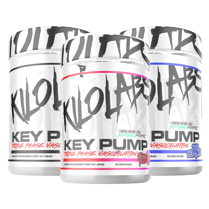 Kilo Labs Key Pump Stim Free Pump Pre-Workout 324g - Stim Free Pre Workout at MySupplementShop by Kilo Labs