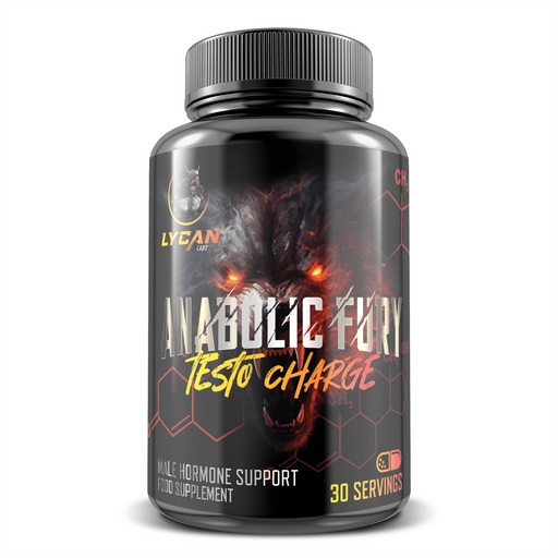 Lycan Labs Anabolic Fury Testo Charge 60 Caps - Sports Supplements at MySupplementShop by Lycan Labs