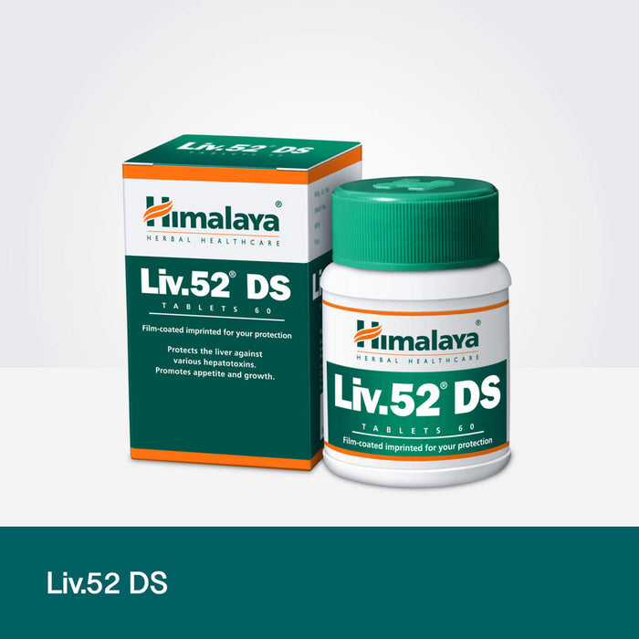 Himalaya Liv.52 DS - 60 tabs | High Quality Digestive Health Supplements at MYSUPPLEMENTSHOP.co.uk