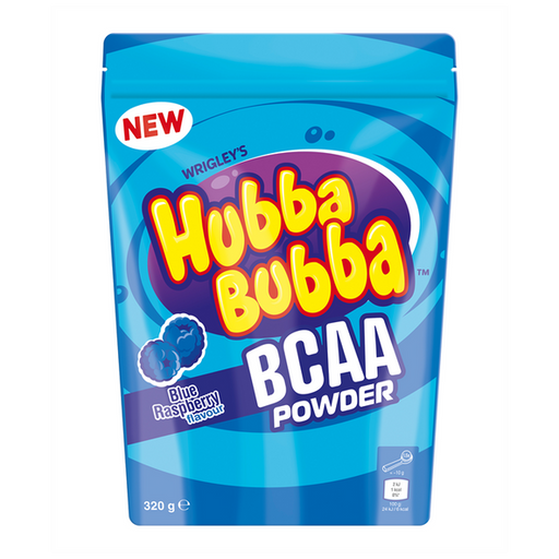 Hubba Bubba BCAA 320g Blue Raspberry at MySupplementShop.co.uk