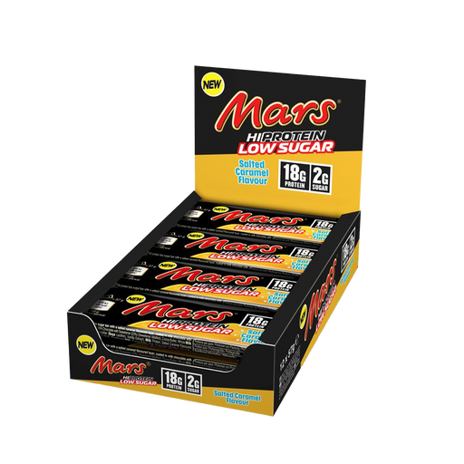 Mars Hi Protein Low Sugar 12x57g Salted Caramel at MySupplementShop.co.uk