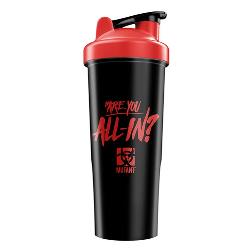 Mutant All In Shaker 1L Black with Red | High-Quality Health & Nutrition | MySupplementShop.co.uk