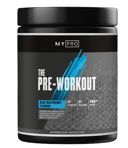 MyProtein THE Pre Workout Pre 465g Blue Raspberry - Protein Blends at MySupplementShop by MyProtein