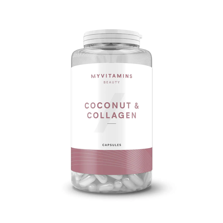 MyVitamins Coconut and Collagen 60 Capsules Unflavoured - Nutritional Supplement at MySupplementShop by MyVitamins