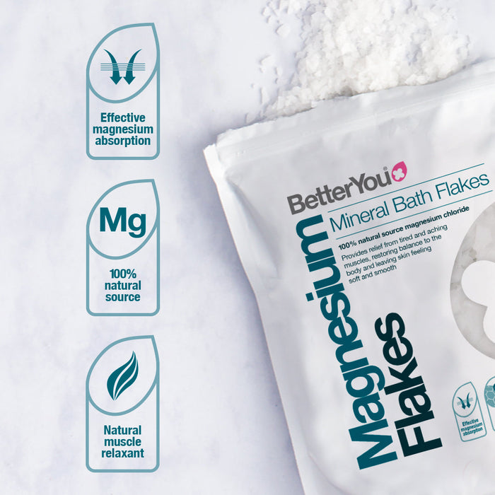 BetterYou Original Magnesium Flakes (Foot & Body Soak) 5kg - Bath Flakes at MySupplementShop by BetterYou