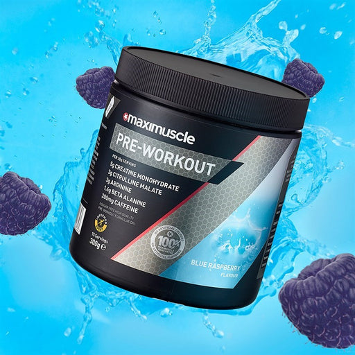 Maxi Nutrition Pre-Workout 300g Blue Raspberry | Top Rated Sports Nutrition at MySupplementShop.co.uk