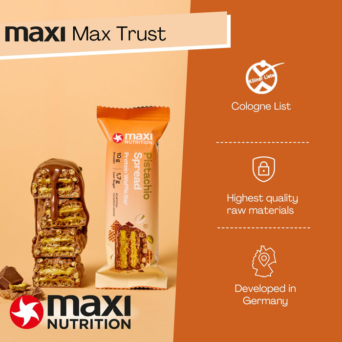 MaxiNutrition Protein Waffle Bar 12x40g