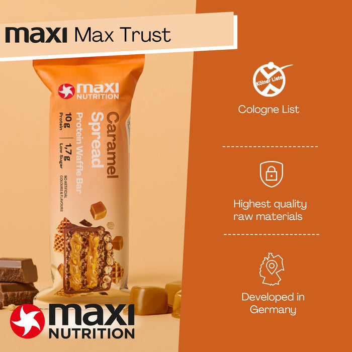 MaxiNutrition Protein Waffle Bar 12x40g