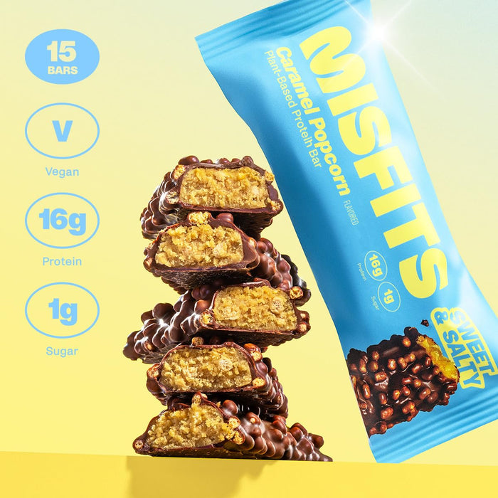 Misfits Vegan Protein Bar 15 x 50g