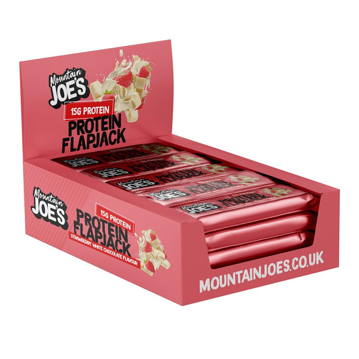 Mountain Joes Protein Flapjack 16x60g - Protein Bars at MySupplementShop by Mountain Joes