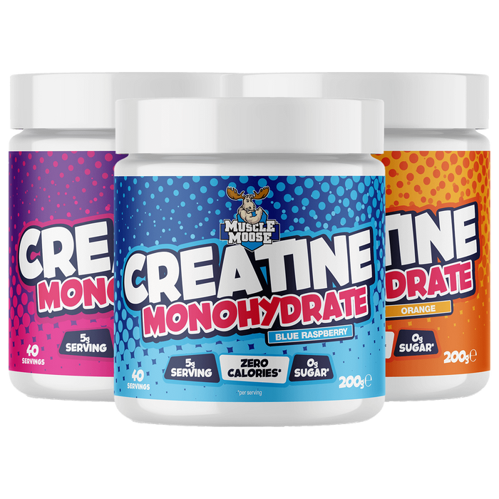 Muscle Moose Creatine Monohydrate (Flavoured) 200g