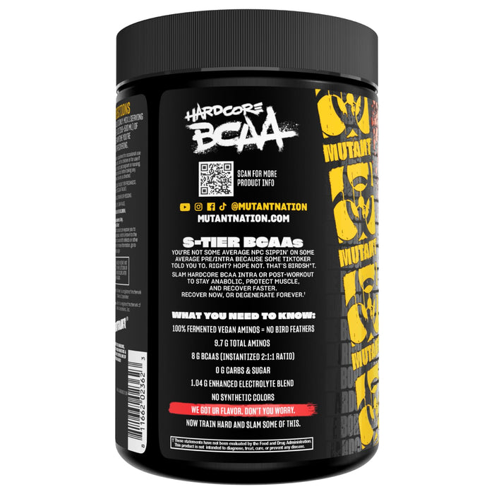 Mutant Hardcore BCAA 390g