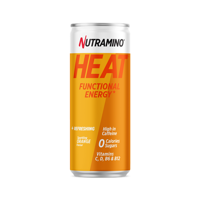 Nutramino Heat 24x330ml Orange | Premium Drinks and Shakes at MySupplementShop.co.uk