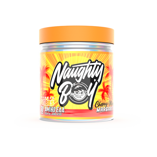 Naughty Boy Summer Vibes Amino EAA 345g Cherry Mango Margarita | Premium Amino Acids and BCAAs at MySupplementShop.co.uk