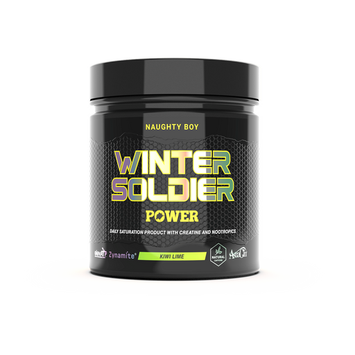 Naughty Boy Winter Soldier Power 420g - Kiwi Lime - Pre Workout at MySupplementShop by Naughty Boy