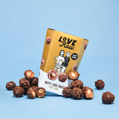LoveRaw Nutty M:lk® Choc Balls 9 Pack Gift Box 126g