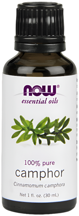 NOW Foods Essential Oil, Camphor Oil - 30 ml.