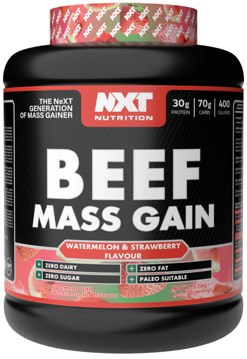 NXT Nutrition Beef Mass Gain 3.15kg