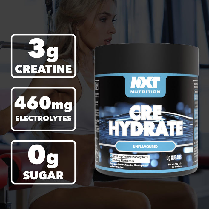 NXT Nutrition CRE Hydrate 180g
