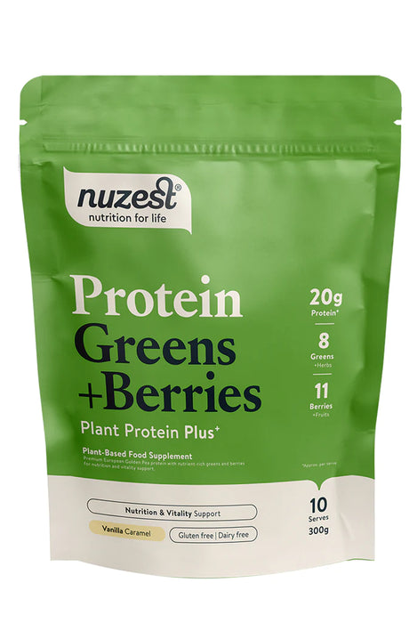 Nuzest Protein Plus Greens + Berries 300g