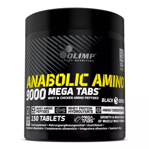 Olimp Nutrition Anabolic Amino 9000, Mega Tabs - 150 tabs
