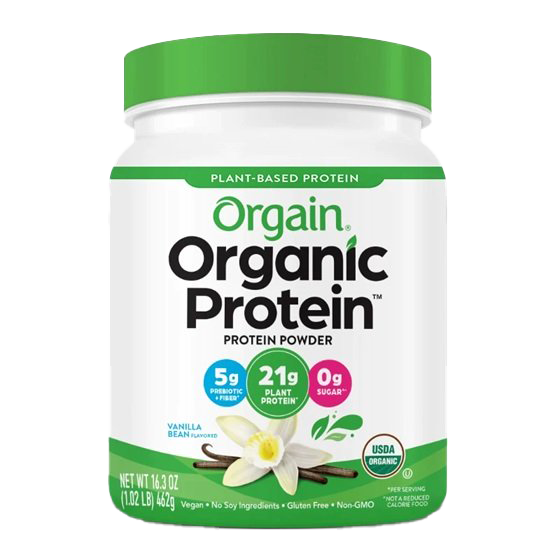 Orgain Organic Protein, Vanilla Bean - 462g