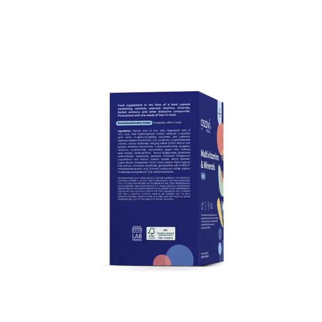 Osavi Multivitamins & Minerals Man - 90 vegan caps