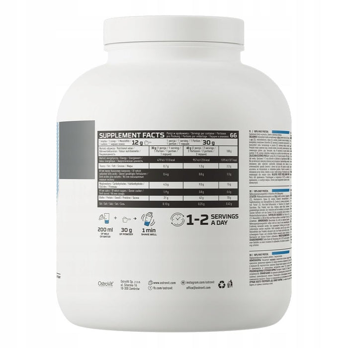 OstroVit 100% Whey Protein 2000g