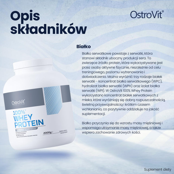 OstroVit 100% Whey Protein 2000g