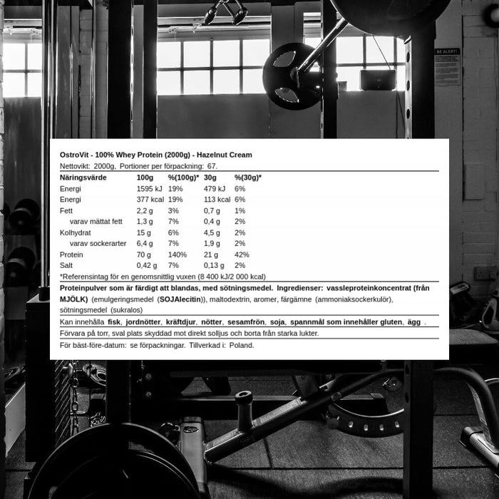 OstroVit 100% Whey Protein 2000g