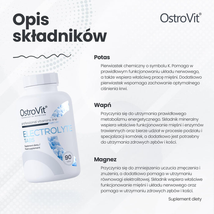 OstroVit Electrolyte - 90 tabs