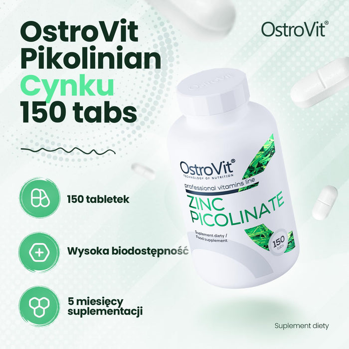 OstroVit Zinc Picolinate 150 tablets
