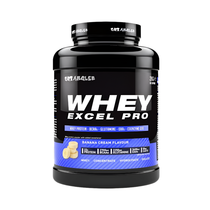 Outangled Whey Excel Pro at MYSUPPLEMENTSHOP Banana Flavour