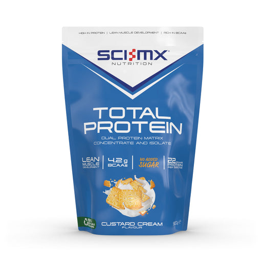 Sci-MX Total Protein 900g Custard Cream at MySupplementShop.co.uk