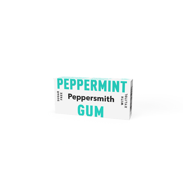 Peppersmith Chewing Gum 12x15g Peppermint | Premium Snacks and Treats at MySupplementShop.co.uk