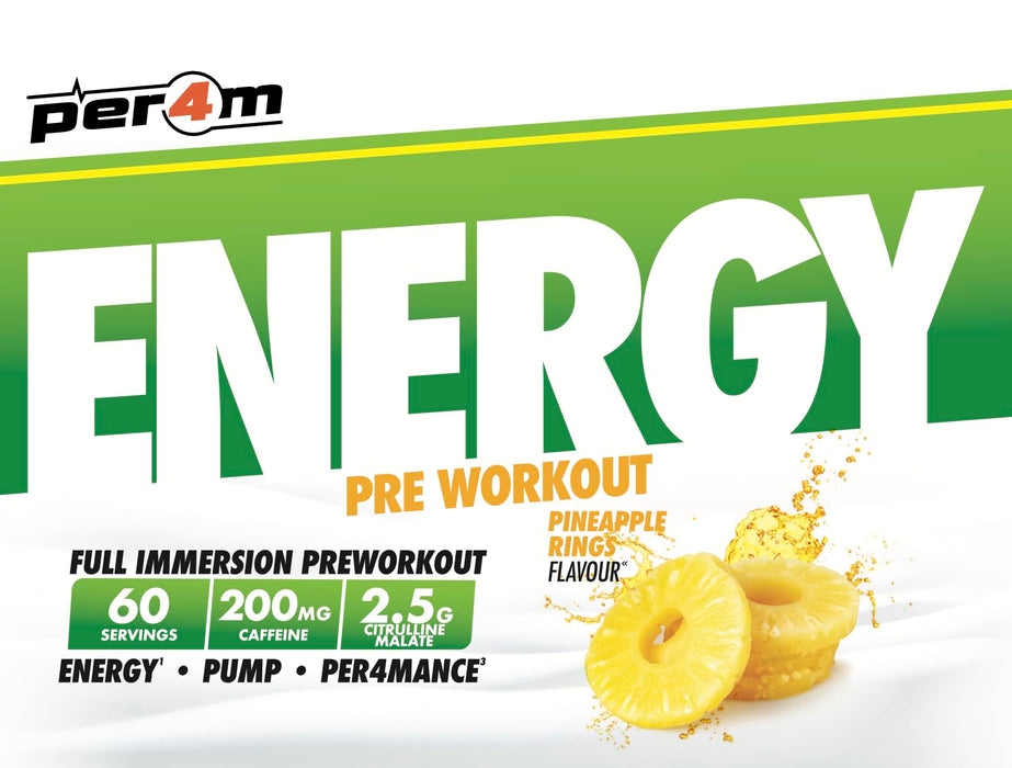 Per4m Energy Pre Workout 390g