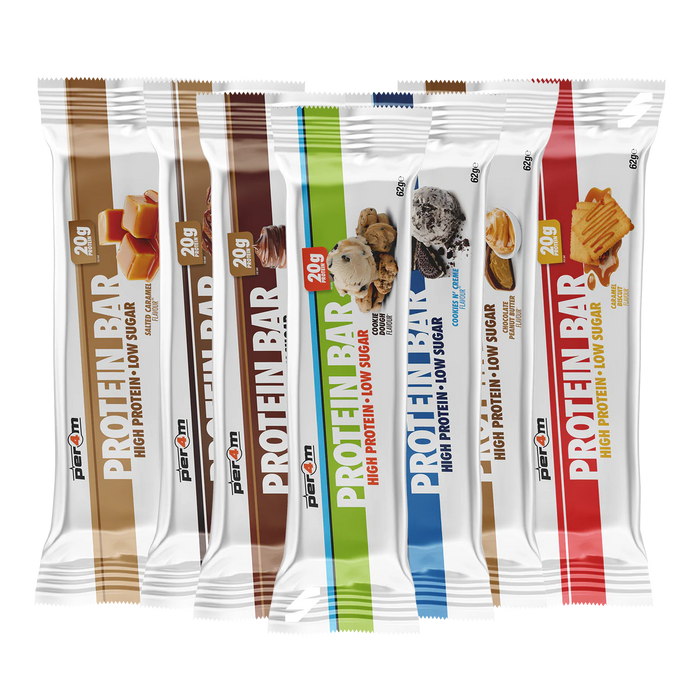 Per4m Protein Bars - 20g Protein, Low Sugar & Indulgent Taste | Ultimate Guilt-Free Snack in 8 Delicious Flavors