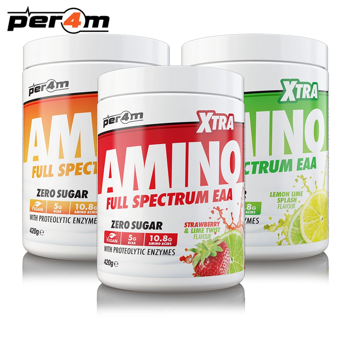 Per4m Amino Xtra 420g - Amino Acids and BCAAs at MySupplementShop by PER4M Nutrition