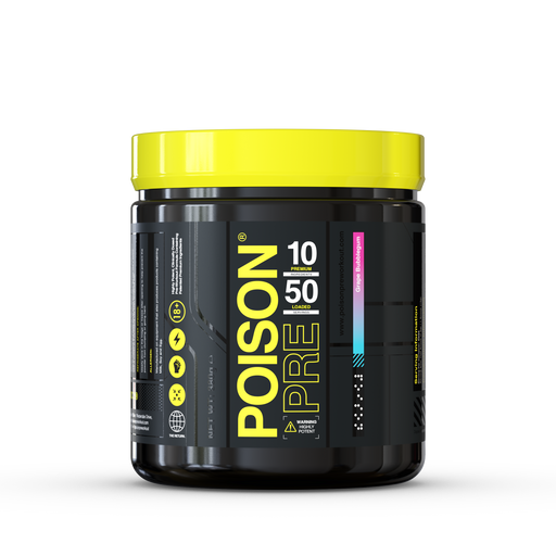 Poison Pre 375g Grape Bubblegum - Default Title - Sports Nutrition at MySupplementShop by POISON